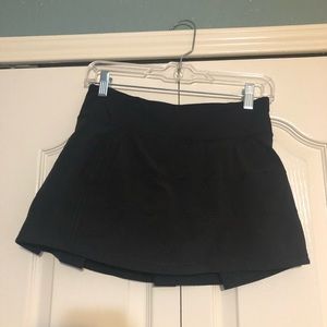 Black Lululemon Skort